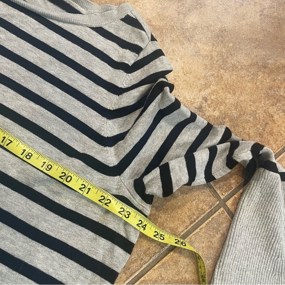 Lane Bryant Stripe Bell Sleeve Sweater Top Sz 18/20 - Picture 8 of 10